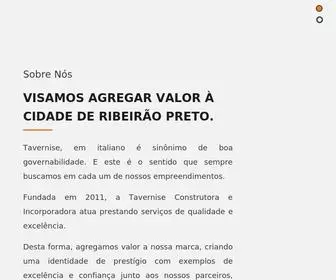 Tavernise.com.br(Construtora e Incorporadora) Screenshot