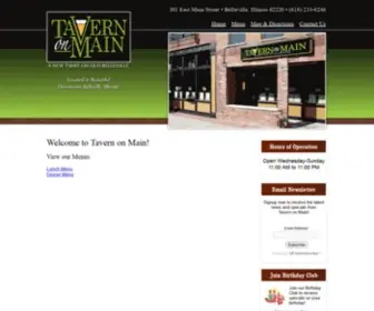 Tavernonmainbelleville.com(Tavernonmainbelleville) Screenshot