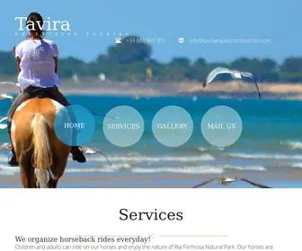 Taviraequestriantourism.com(Tavira Equestrian Tourism) Screenshot