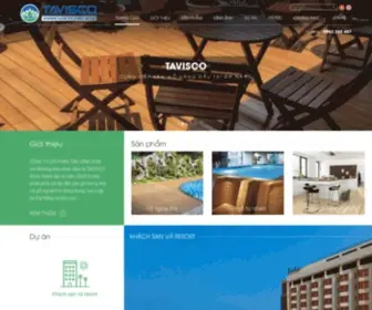 Tavisco.com(Công Ty Cổ Phần TÂN VĨNH SƠN) Screenshot