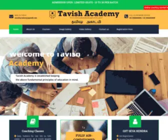 Tavishacademy.com(TAVISH ACADEMY) Screenshot