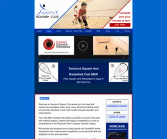 Tavisquash.org(Tavistock Squash And Racketball Club) Screenshot