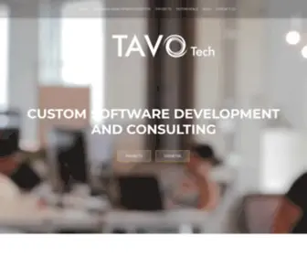 Tavo-Tech.com(TAVO Tech) Screenshot