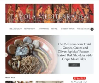 Tavolamediterranea.com(Tavola Mediterranea) Screenshot