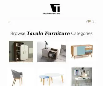 Tavolofurniture.net(Online Furniture Store in Egypt) Screenshot