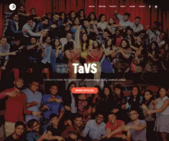 Tavs.ch(Tamilischer Verein der Studierenden) Screenshot