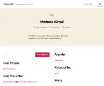 Tavsiyemizdir.com(Bir başka WordPress sitesi) Screenshot