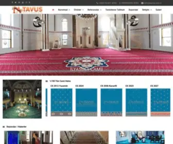 Tavus.com.tr(Cami Halısı) Screenshot