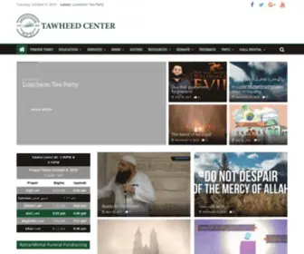 Tawheedcenter.org(Tawheed Center) Screenshot