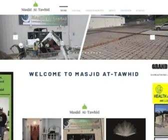 Tawhidhouston.com(Masjidattawhid) Screenshot