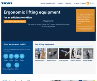 Tawi.com(Lifting systems for cost) Screenshot
