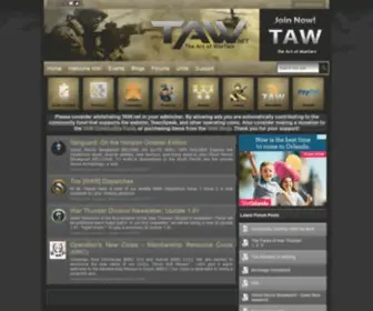 Taw.net(The Art of Warfare) Screenshot