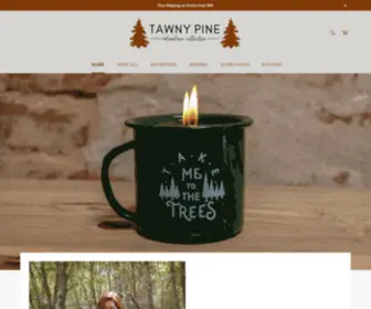 Tawnypine.com(An adventure shop and community) Screenshot