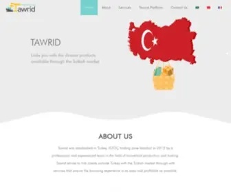 Tawrid.net(Turkey) Screenshot