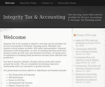 Tax-Integrity.com(Integrity Tax & Accounting) Screenshot