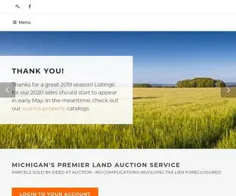 Tax-Sale.info(Michigan Public Land Auction) Screenshot