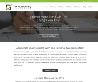 Taxaccountingaustralia.com.au(Best Tax accountants in Perth) Screenshot