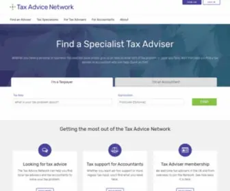 Taxadvicenetwork.co.uk(Tax Advice Network) Screenshot