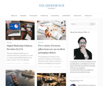 Taxadvisorncr.com(Tax Advisor) Screenshot