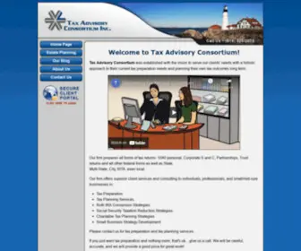 Taxadvisoryconsortium.com(Tax Advisory Consortium) Screenshot