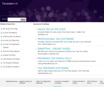 Taxassam.in(Of Sales Tax) Screenshot