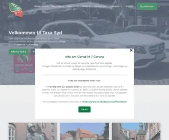 Taxasyd.dk(Taxa Syd) Screenshot