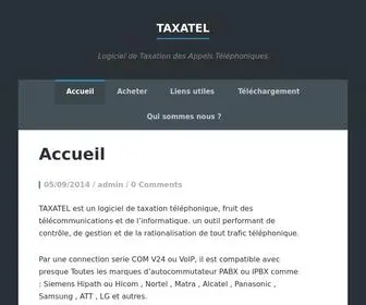Taxatel.com(Logiciel de Taxation des Appels Téléphoniques) Screenshot