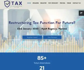 Taxationsummit.in(9th Edition Tax Strategy & Planning Summit & Awards 2024) Screenshot