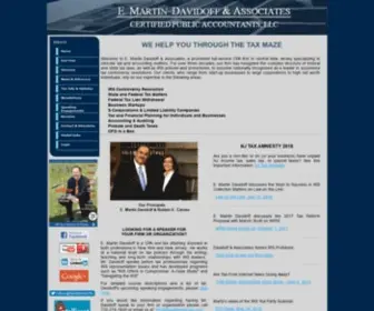 TaxattorneycPa.com(Martin Davidoff & Associates) Screenshot