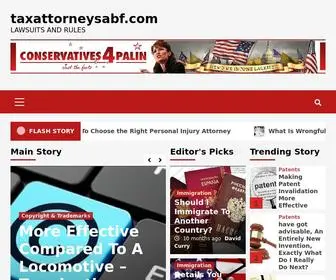 Taxattorneysabf.com(Law Blog) Screenshot