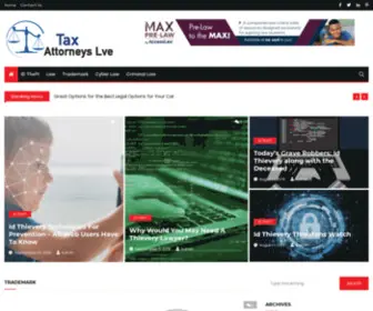 Taxattorneyslive.com(Law Blog) Screenshot