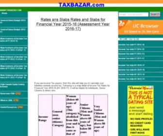 Taxbazar.com(Your solution of Income tax deductions) Screenshot