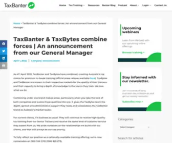 Taxbytes.com.au(Turn complex tax changes into clear) Screenshot