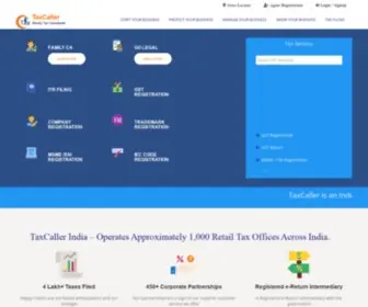 Taxcaller.com(Income Tax Consultant in Ghaziabad) Screenshot