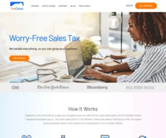 Taxcloud.net(TaxCloud is a free) Screenshot