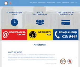 Taxeimpozite4.ro(Directia Generala de Impozite si Taxe Locale Sector 4) Screenshot