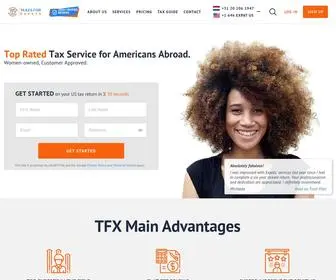 Taxesforexpats.com(Taxes For Expats) Screenshot