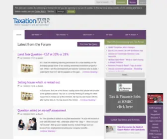 Taxevents.com(TaxationWeb) Screenshot