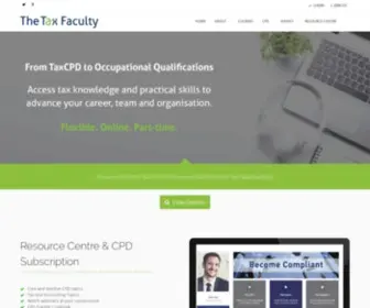 Taxfaculty.co.za(The Tax Faculty) Screenshot