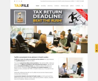 Taxfile.co.uk(Accountants/tax advisers) Screenshot