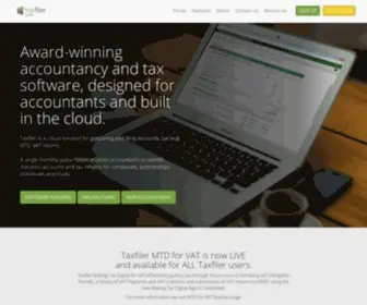 Taxfiler.co.uk(Tax Software & Accounts Production) Screenshot