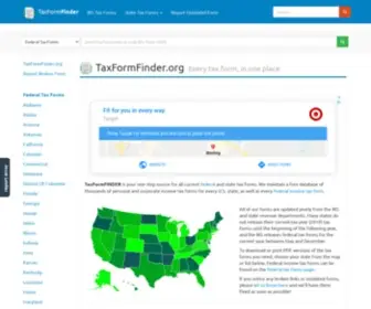 Taxformfinder.org(One Stop) Screenshot