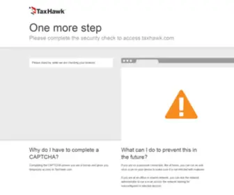 Taxhawk.com(TaxHawk® FREE Tax Software) Screenshot