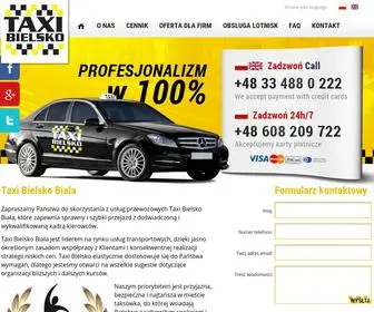 Taxi-Bielsko.pl(Taxi Bielsko Biała) Screenshot