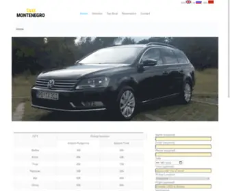 Taxi-Montenegro.me(Taxi Montenegro) Screenshot