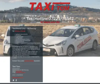 Taxi-TOM.at(Hörsching/) Screenshot