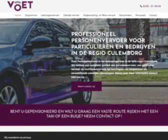 Taxi-Voet.nl(Voet Personenvervoer) Screenshot