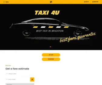 Taxi4U.co.uk(Brighton Airport Taxis) Screenshot