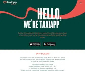 Taxiapp.uk.com(Taxiapp) Screenshot