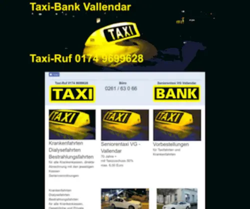 Taxibank.de(Neuhäusel) Screenshot